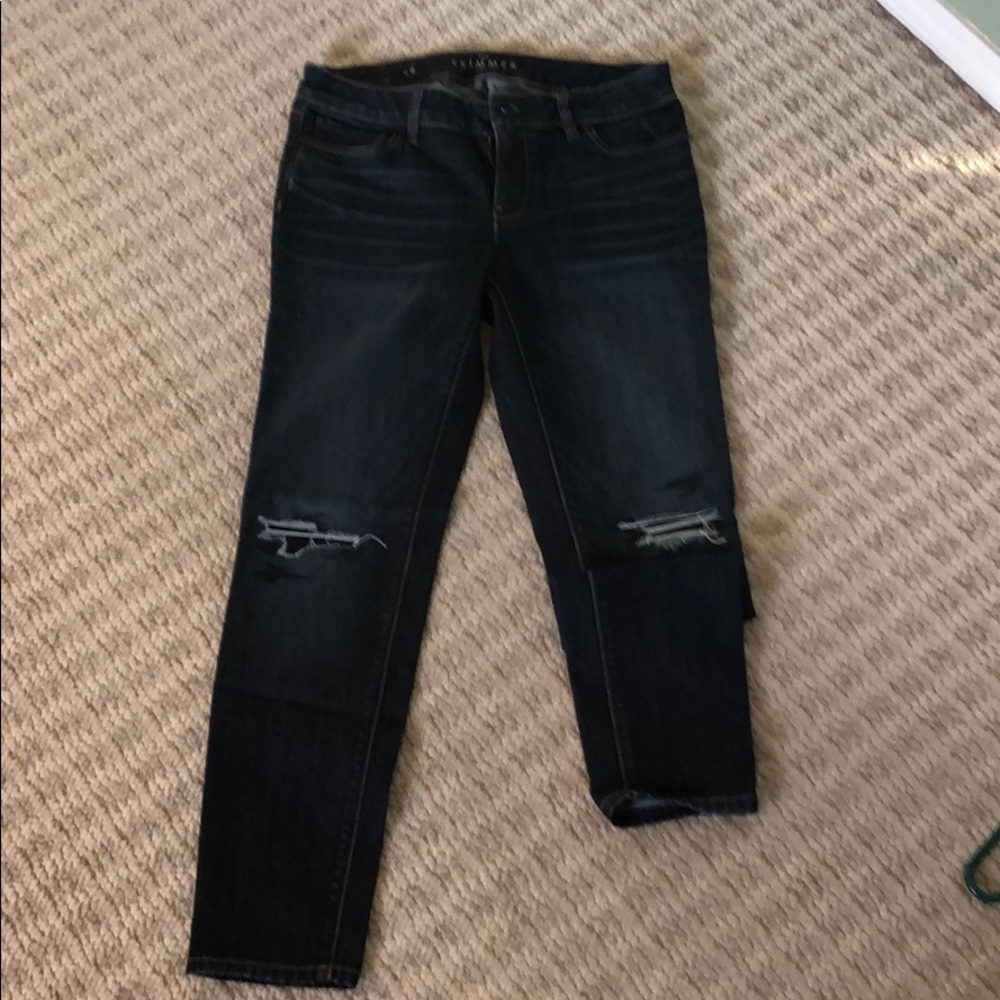 WHBM skimmer Jeans